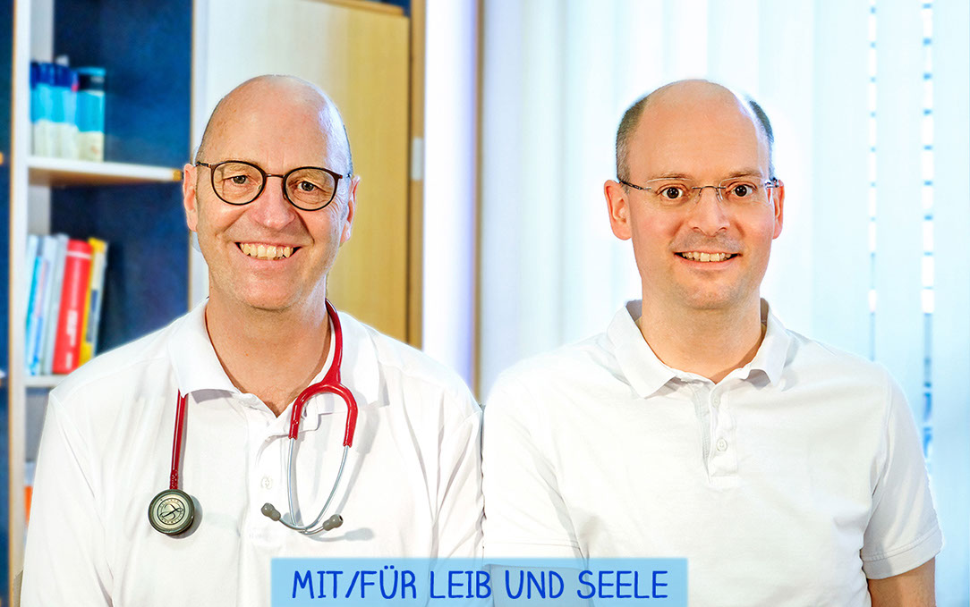 Dr. Dietmar Geyer und Dr. Thomas Hirsch, Allgemeinärzte der Praxis Ärzte am Tiergärtnertor